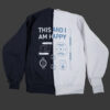 Affenhand® This and I am Happy Oversized Sweatshirt
