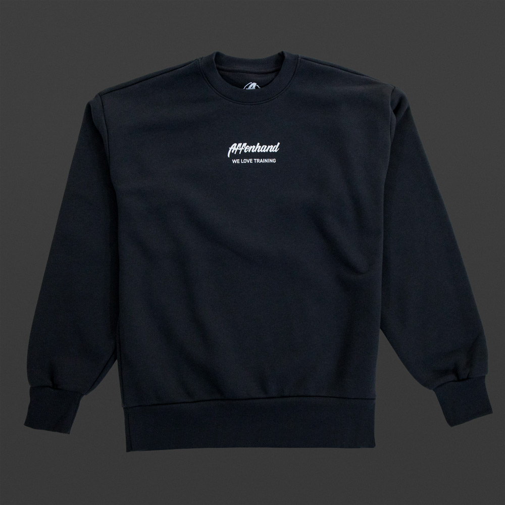 Affenhand® This and I am Happy Oversized Sweatshirt – Bild 5