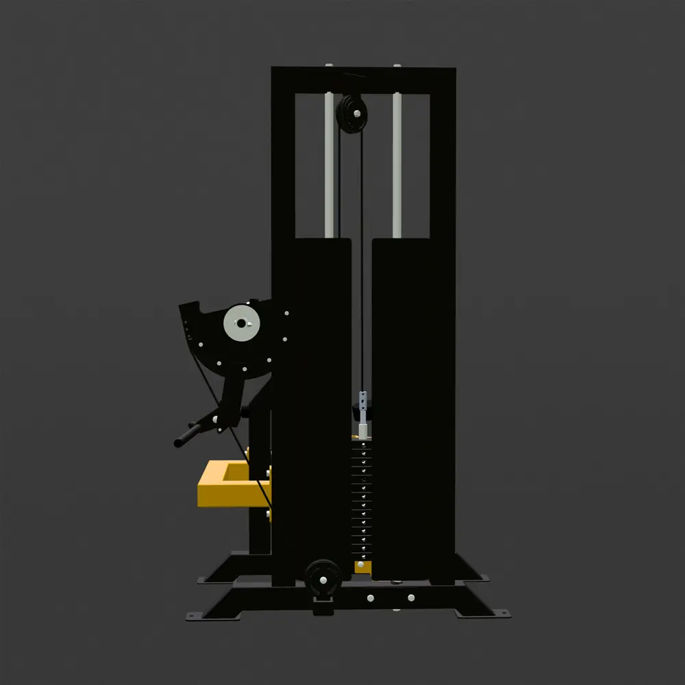 Bizepscurl Maschine Griff ergonomisch – Affenhand Detailansicht