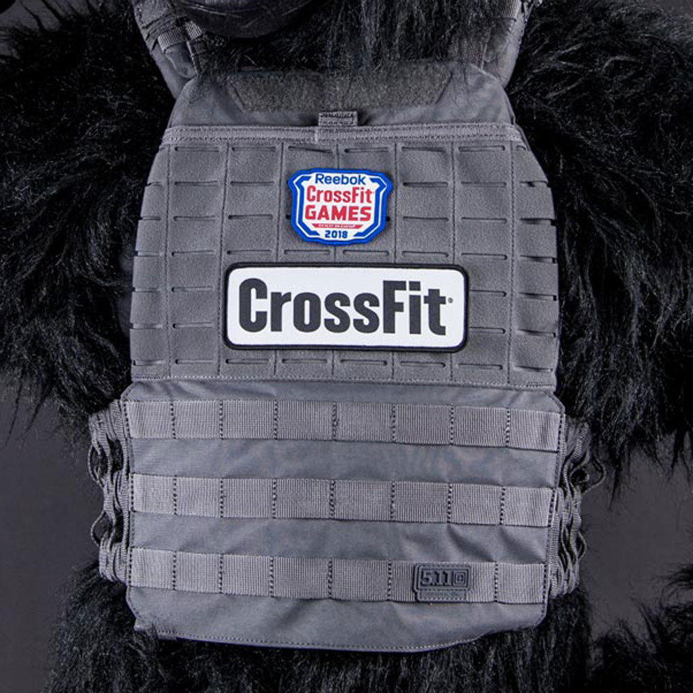 crossfit-games-weste-patch_nahansicht Die original Gewichtsweste der Games