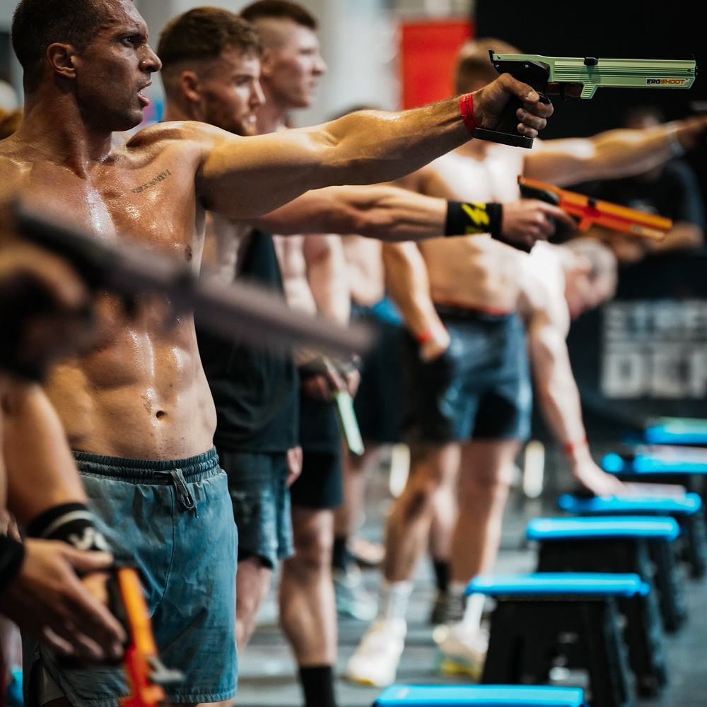 ErgShoot Laser-Trainingsgerät mit Zielscheibe – Bild 5