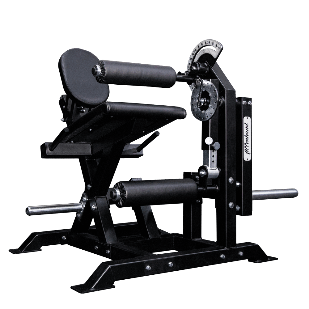 leg-curl-leg-extension-machine-made-in-eu Affenhand® Leg Curl & Leg Extension Machine – massive Dual-Funktion-Maschine für Beinstrecker und Beinbeuger, gefertigt in der EU.