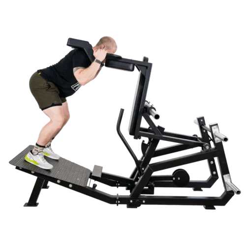 Reverse Squat mit Super Squat Gerät