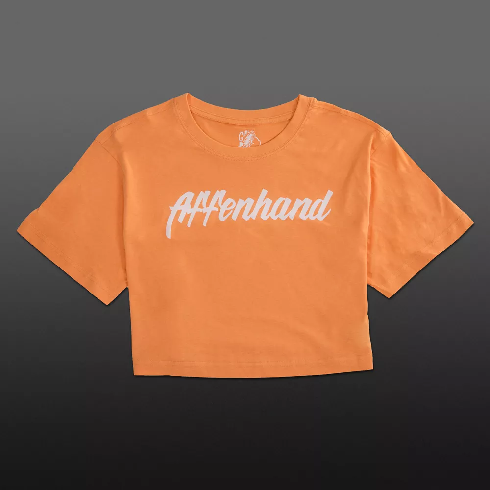 100% Affenhand Cropped T-Shirt Damen